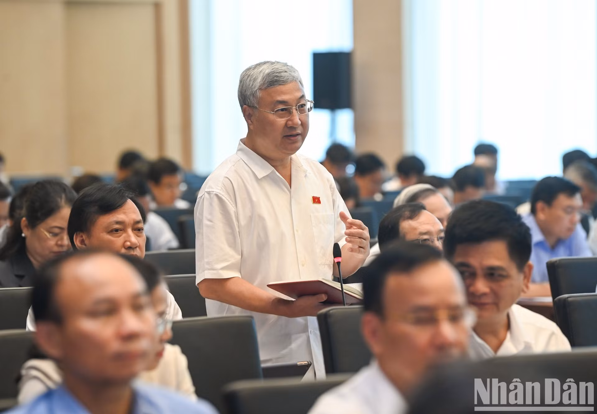 Diputado de la provincia de Bac Giang, Tran Van Lam.