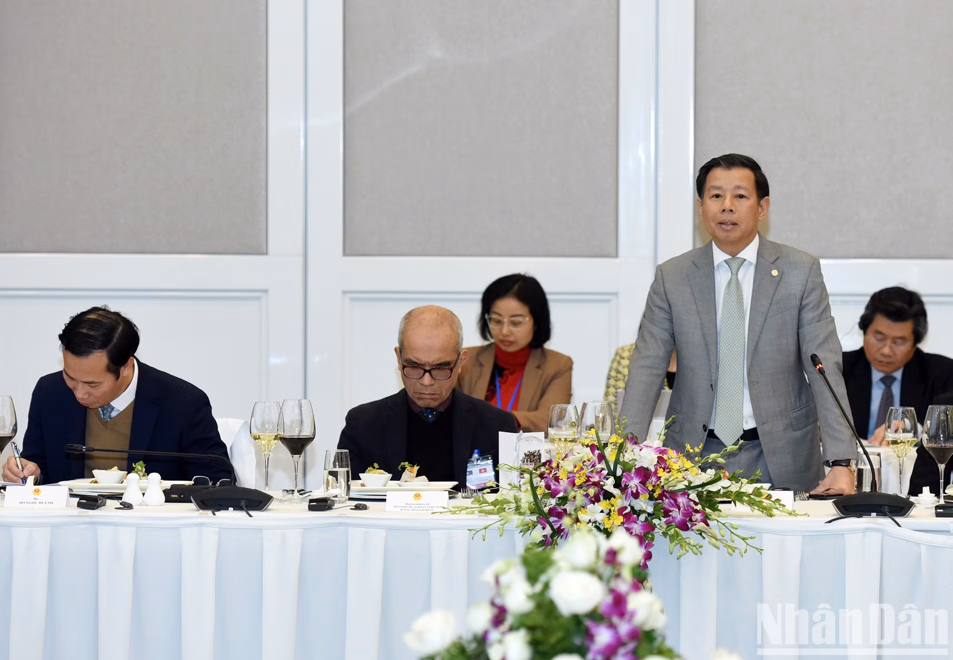 El director general del conglomerado vietnamita Vingroup, Nguyen Viet Quang.