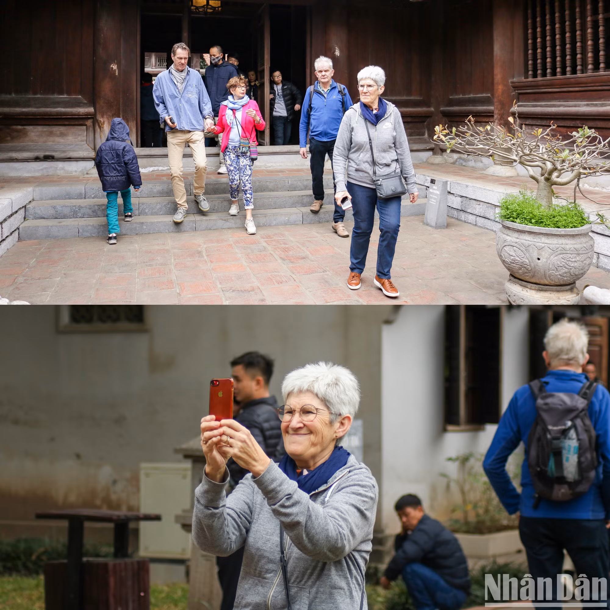 Los turistas extranjeros están entusiasmados por visitar la reliquia.