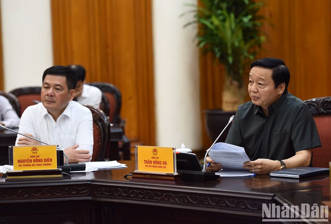 El viceprimer ministro vietnamita, Tran Hong Ha.