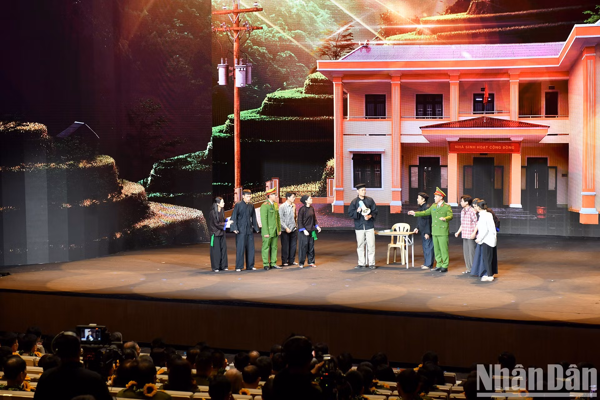 Una obra teatral.