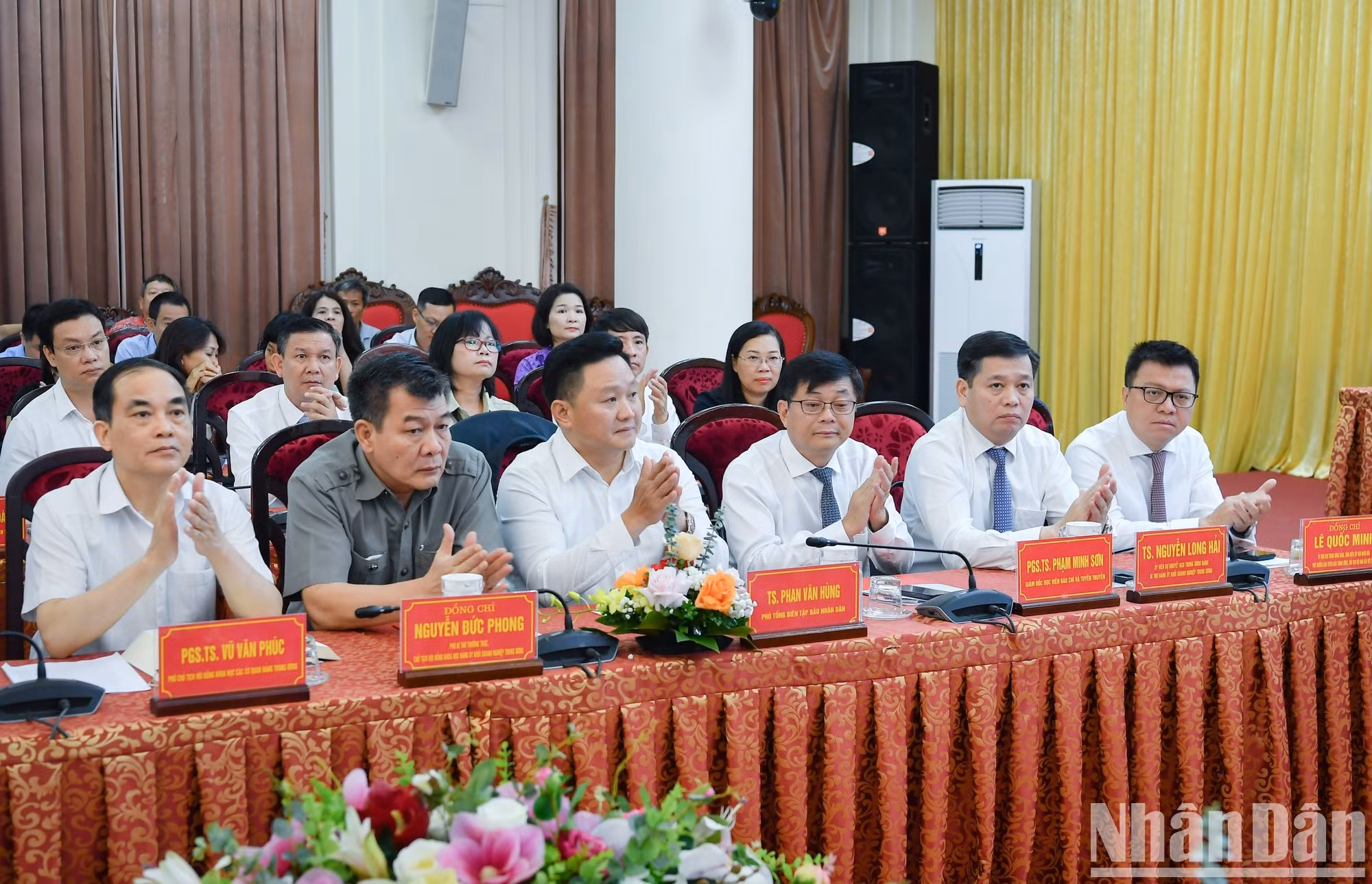 Delegados en el evento.
