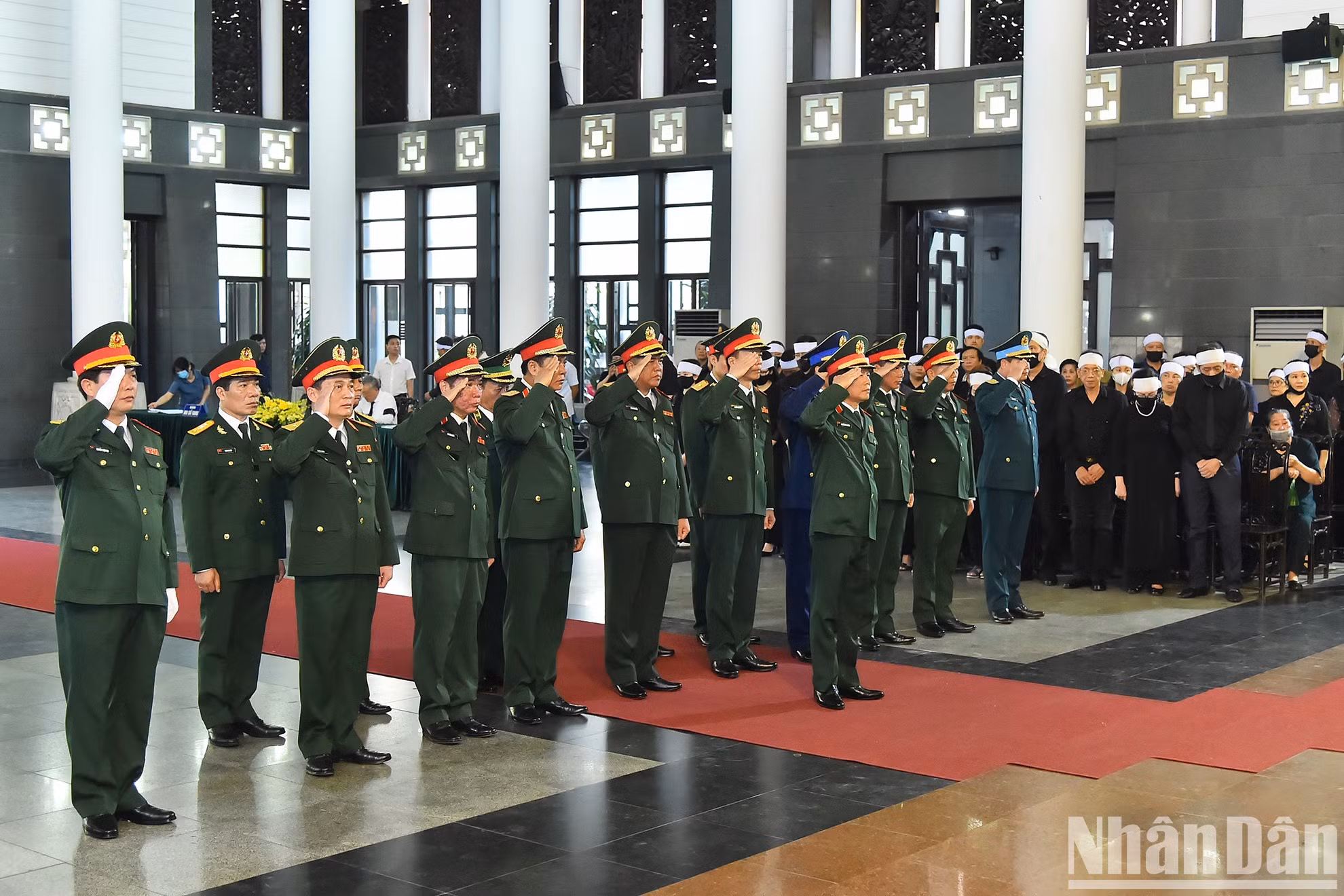 La delegación del Ministerio de Defensa. La delegación del Ministerio de Defensa.