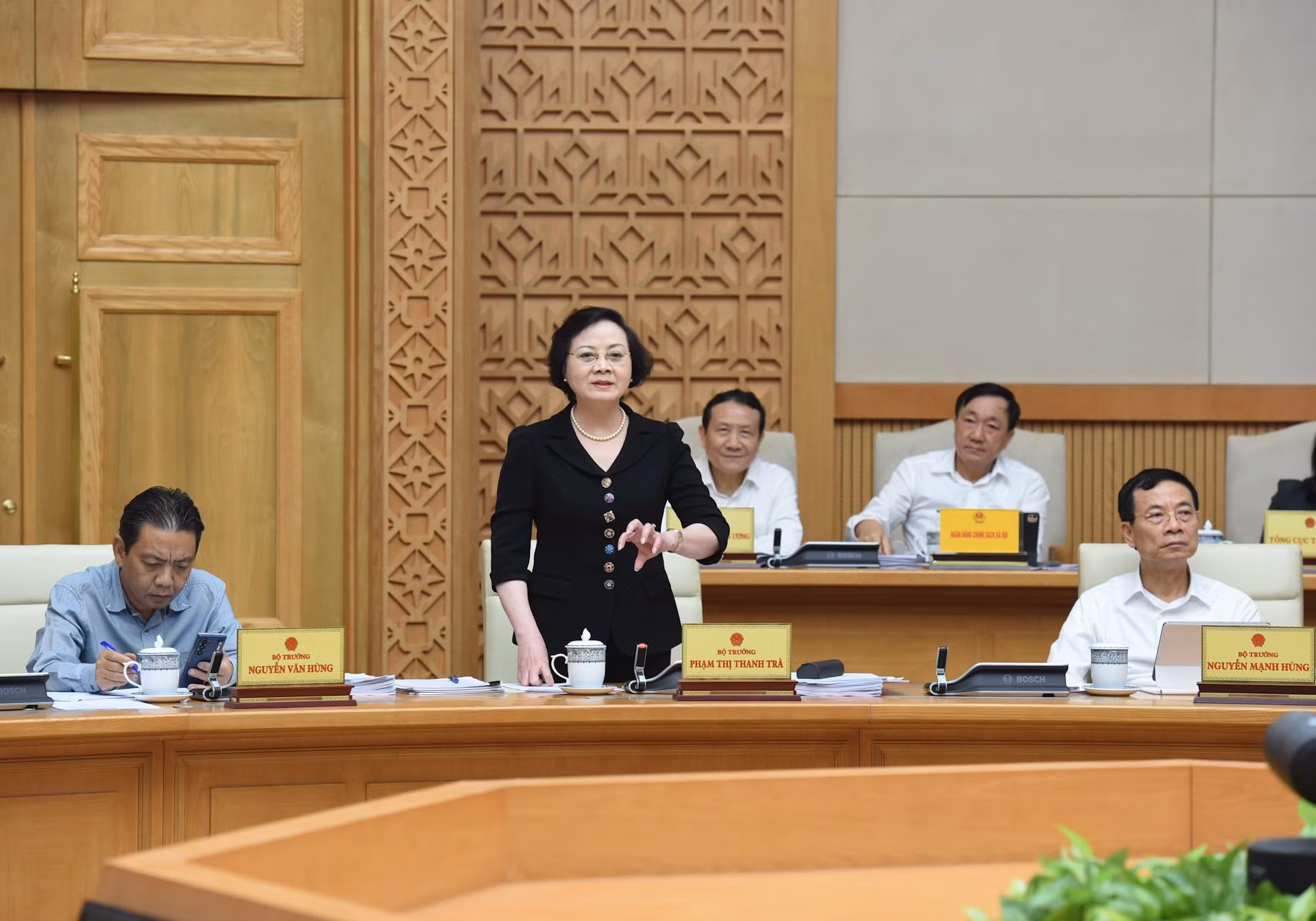 La ministra del Interior, Pham Thi Thanh Tra. La ministra del Interior, Pham Thi Thanh Tra.
