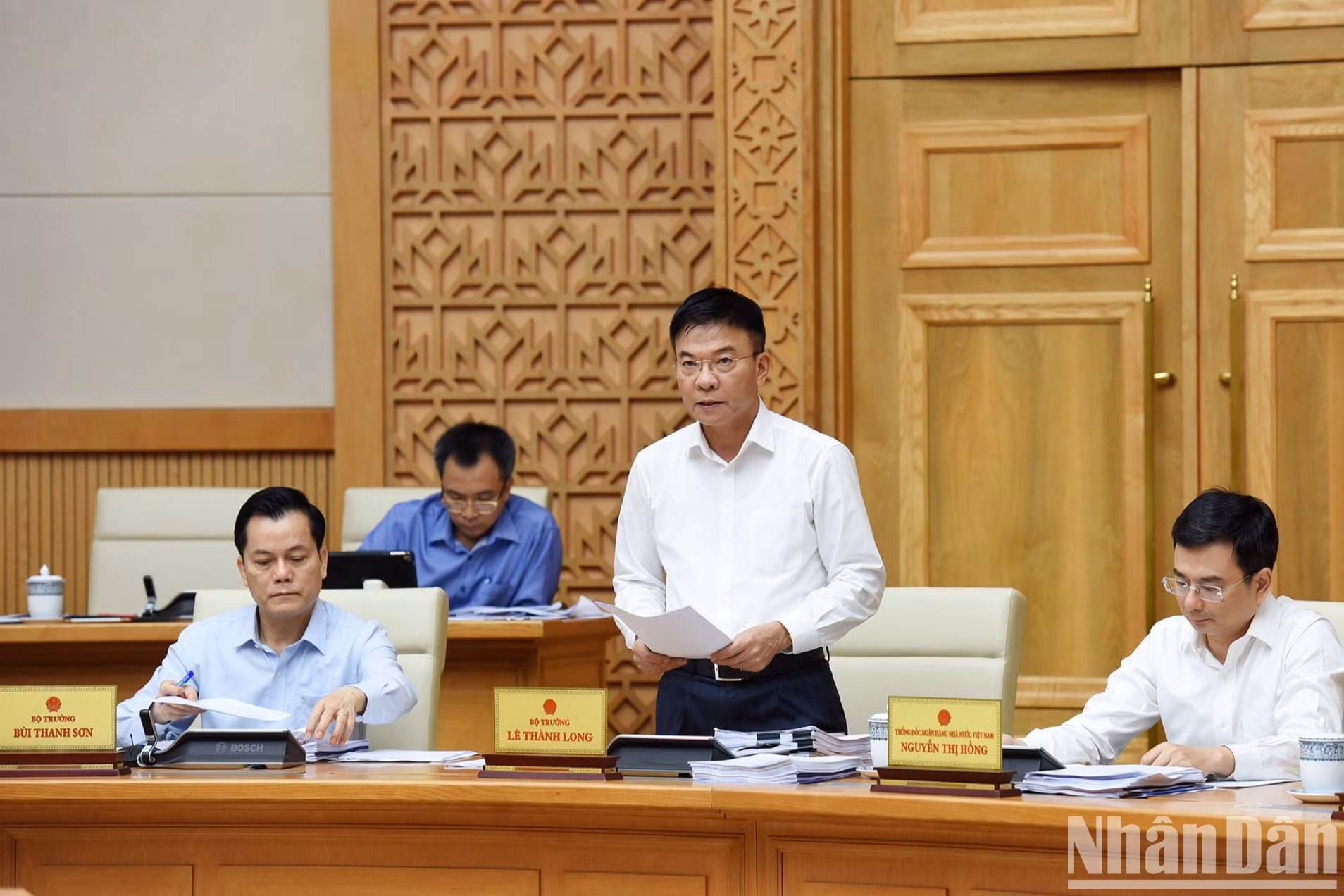El ministro de Justicia, Le Thanh Long. El ministro de Justicia, Le Thanh Long.