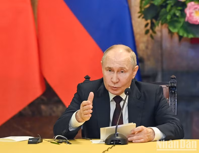El presidente de Rusia, Vladimir Putin. El presidente de Rusia, Vladimir Putin.