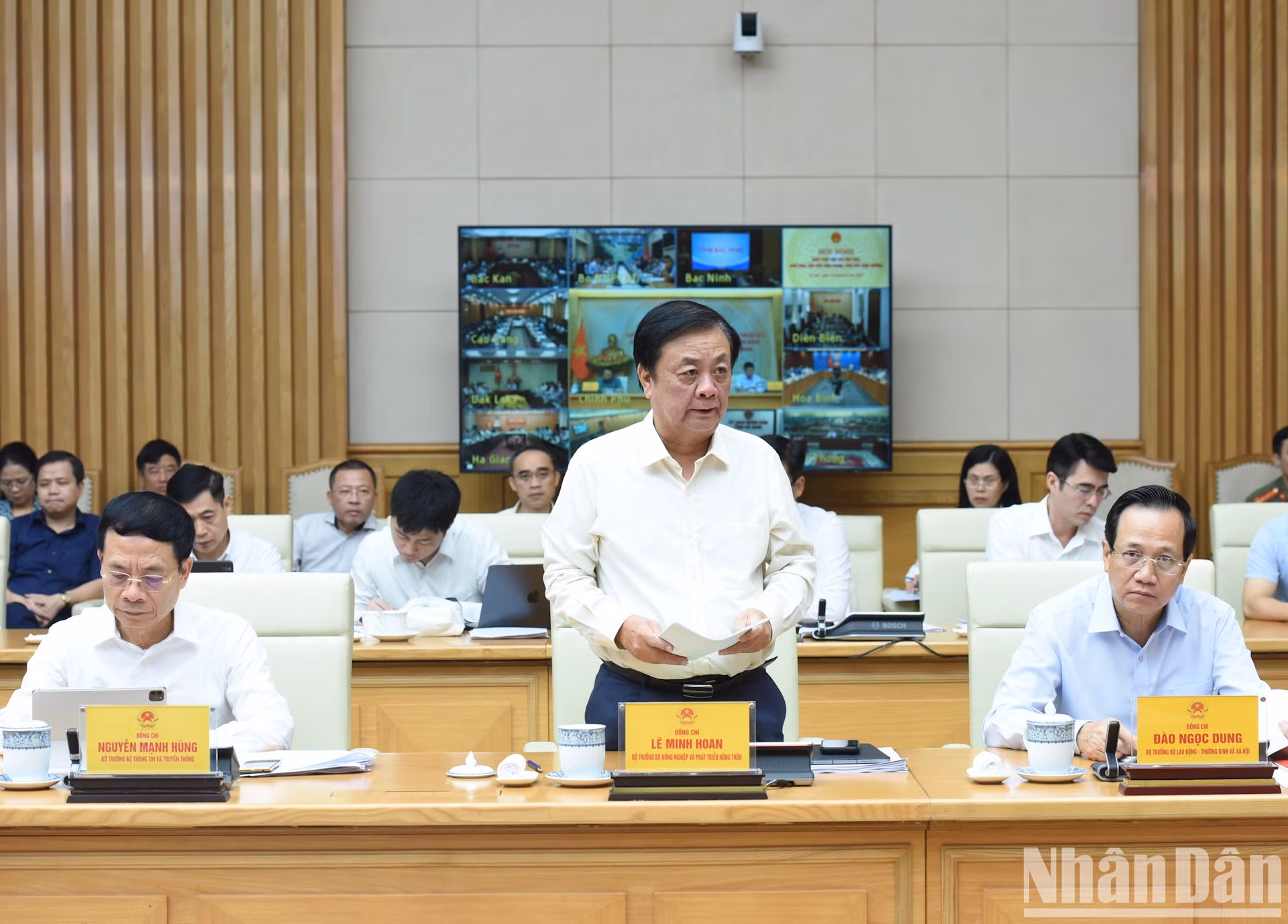 El ministro de Agricultura y Desarrollo Rural, Le Minh Hoan.