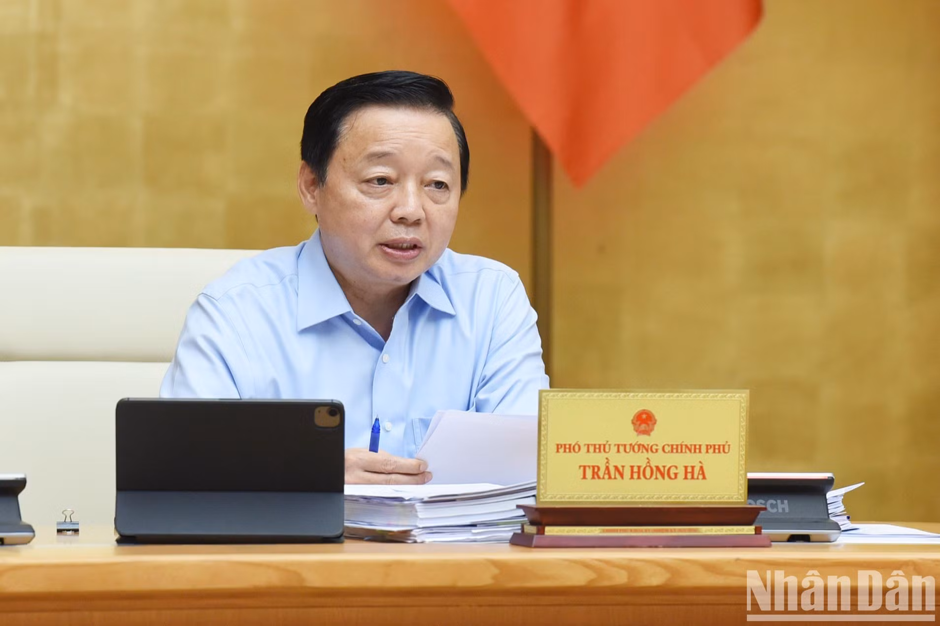 El vicepremier Tran Hong Ha. El vicepremier Tran Hong Ha.