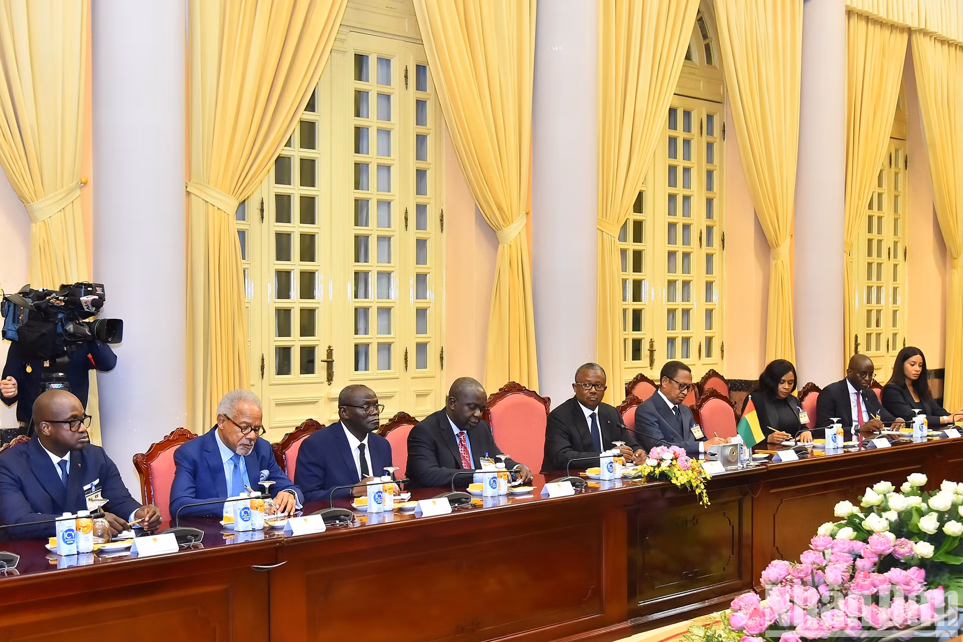 Delegados de Guinea-Bissau.