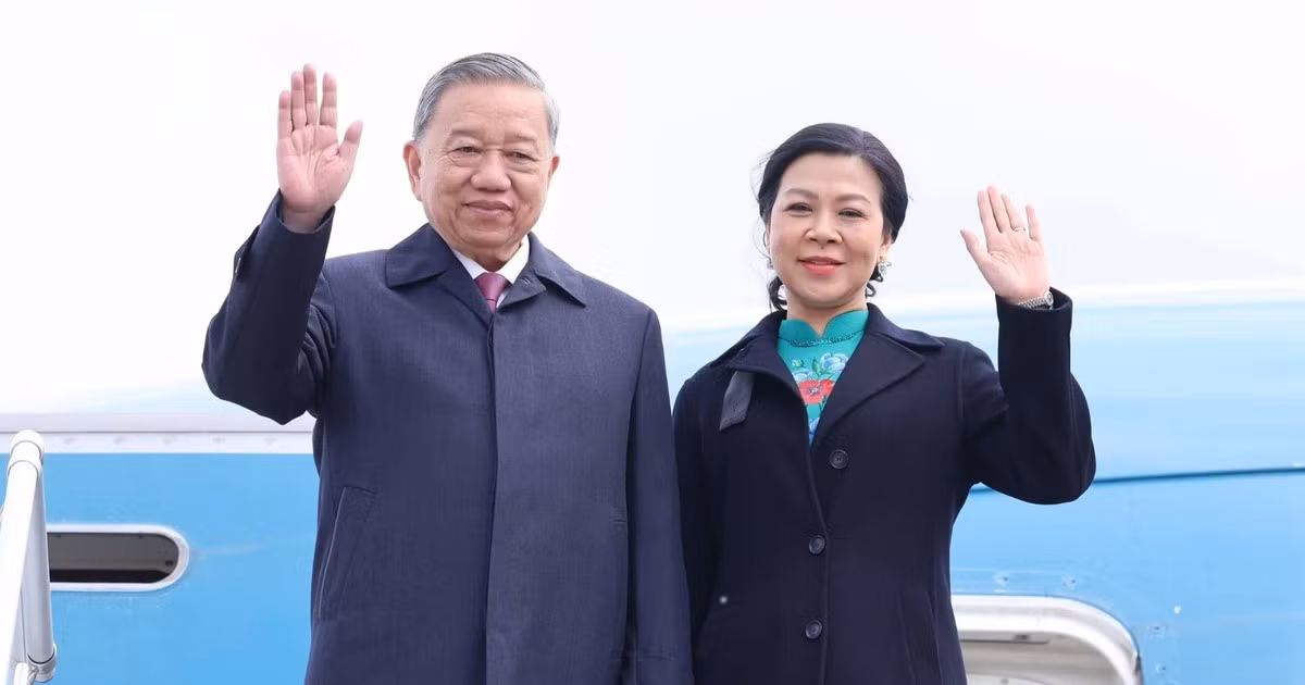 [Foto] Máximo líder partidista de Vietnam inicia visita de Estado a Bielorrusia
