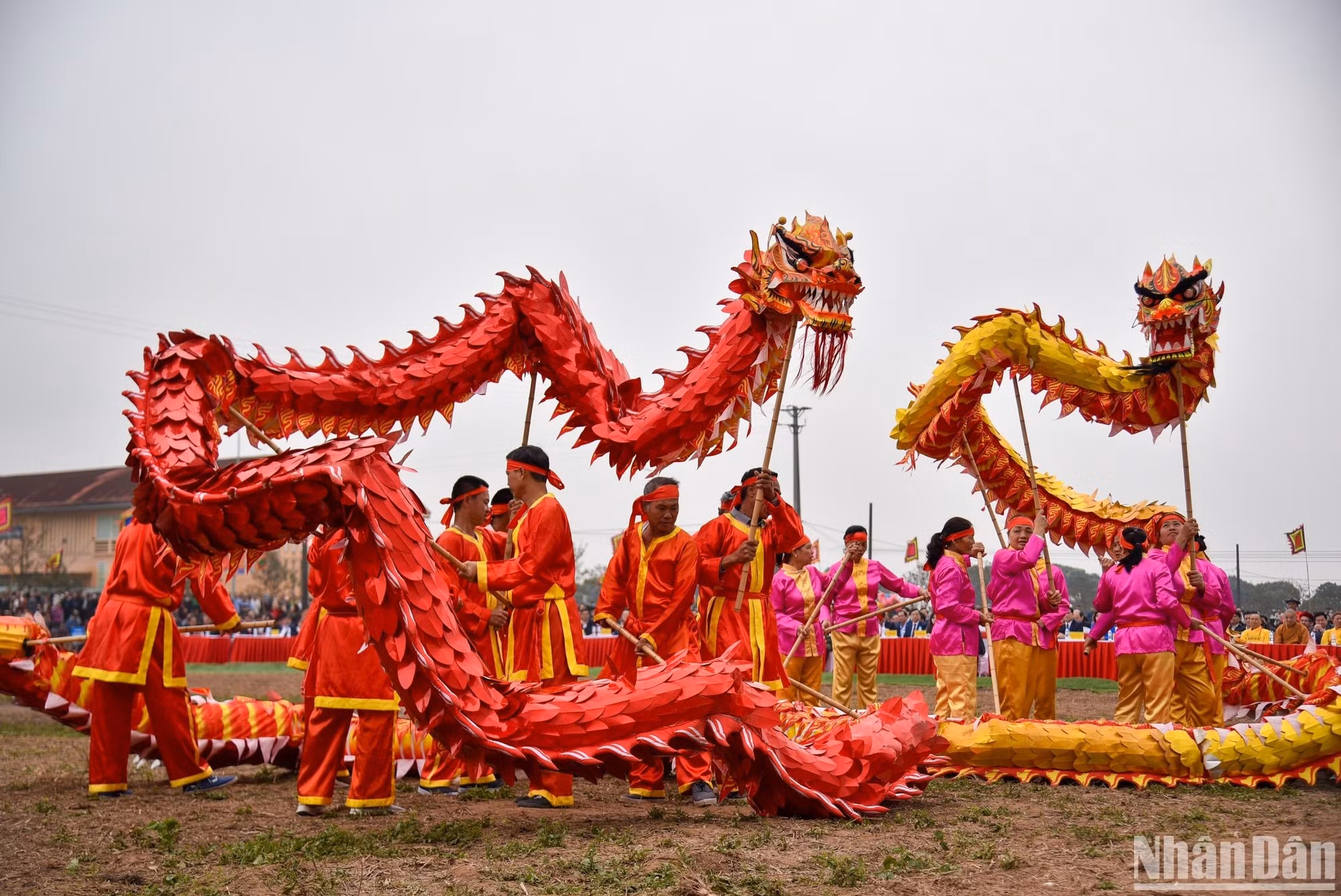 La danza de dragón.