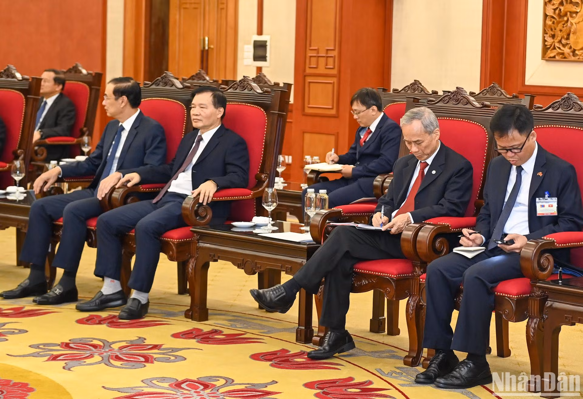 Delegados vietnamitas. Delegados vietnamitas.