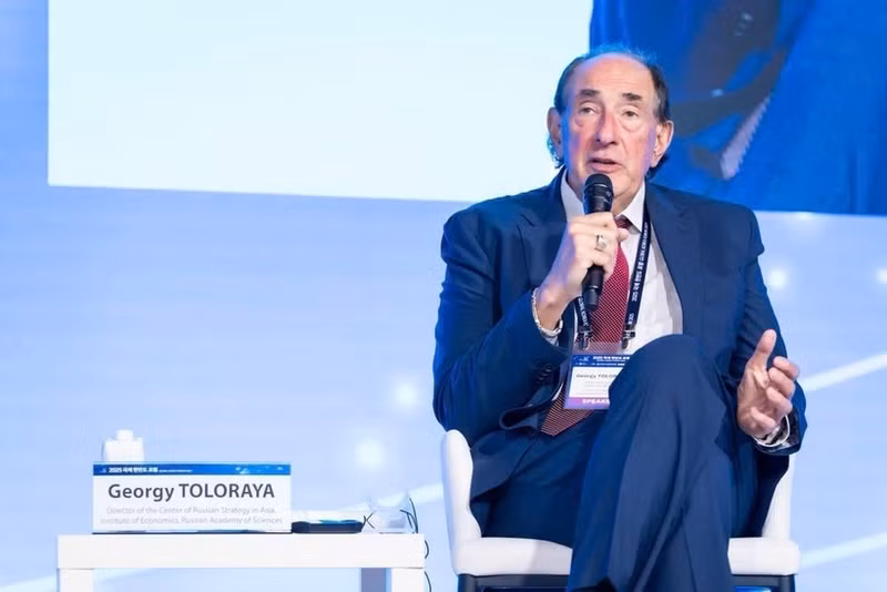 El profesor y doctor Gheorghi Toloraia, director del Centro de Estrategia Rusa en Asia del Instituto de Economía de la Academia de Ciencias de Rusia. (Foto: VNA)