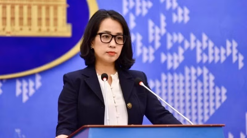 La portavoz del Ministerio de Relaciones Exteriores de Vietnam, Pham Thu Hang. (Foto: Ministerio de Relaciones Exteriores de Vietnam)