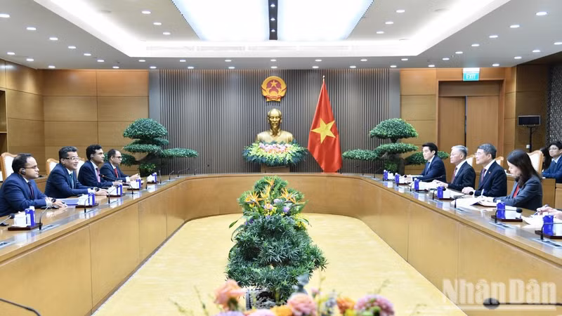 Vista de la cita. (Foto: Thanh Giang)