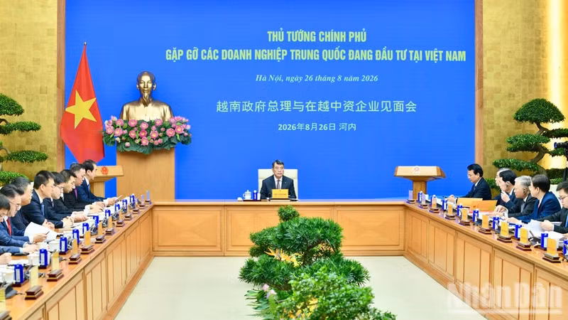 Vista de la reunión. (Foto: Thanh Giang)