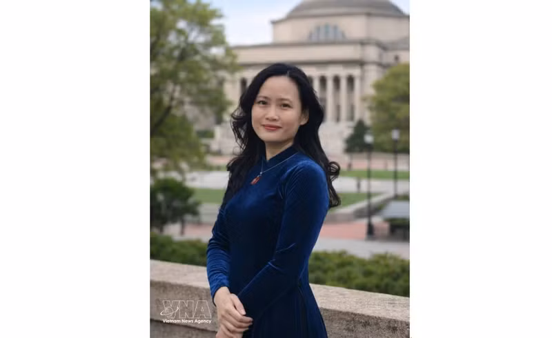 Nguyen Phuong Chung, profesora y directora del Programa de Vietnamita del Departamento de Lenguas y Culturas de Asia Oriental de la Universidad de Columbia. (Foto: VNA)