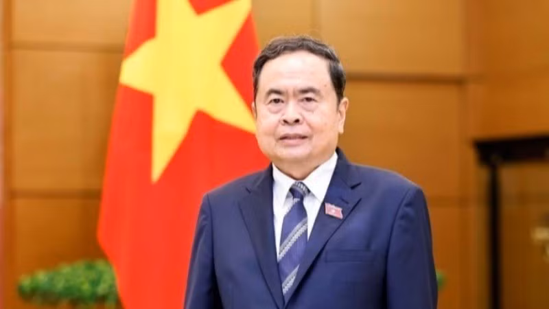 El presidente de la Asamblea Nacional de Vietnam, Tran Thanh Man. (Foto: VNA)