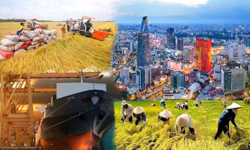 Vietnam aspira a convertirse en un país en desarrollo con una industria moderna y de ingresos medios altos para 2030 y en una nación desarrollada y con altos ingresos para 2045. (Foto de ilustración: VNA)
