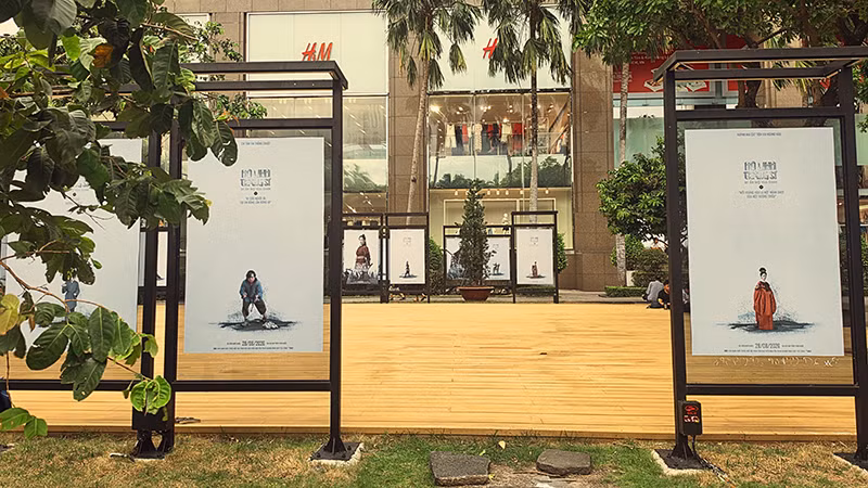 Vista de la exhibición. (Foto: Servicio de Cultura y Deportes de Ciudad Ho Chi Minh)