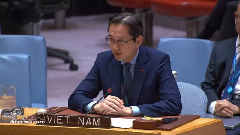 El embajador Do Hung Viet, representante permanente de Vietnam ante las Naciones Unidas. (Foto: VNA)