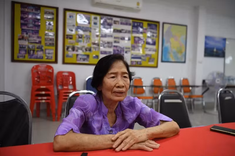 Según Nguyen Thi Xuan Oanh, los sentimientos hacia el Presidente Ho Chi Minh están arraigados en la sangre de los vietnamitas en Tailandia. (Foto: Xuan Son)