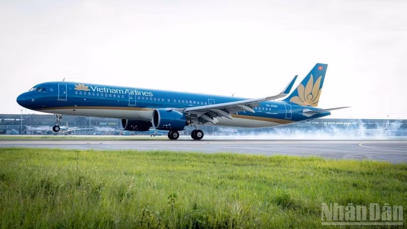 Vietnam Airlines inaugurará la séptima ruta a la India. (Foto: Nhan Dan)