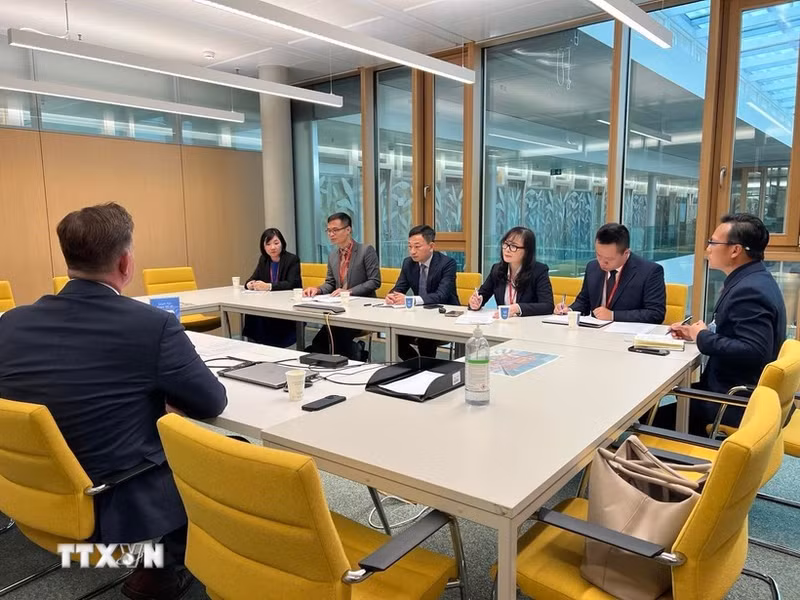 Panorama de la reunión. (Foto: VNA)