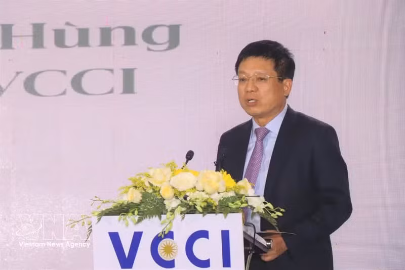El presidente de la VCCI, Ho Sy Hung. (Foto: VNA)
