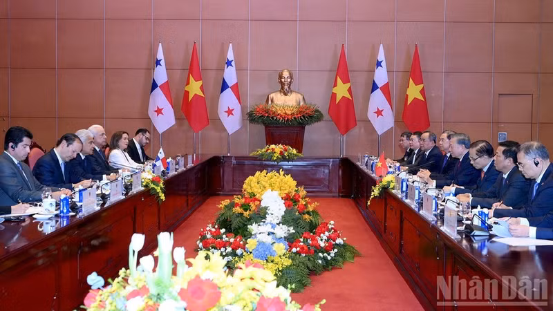 Panorama de la cita. (Foto: Nhan Dan)
