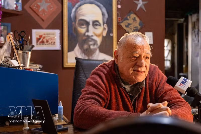 Jorge Gessaga, exmilitante revolucionario argentino. (Foto: VNA)
