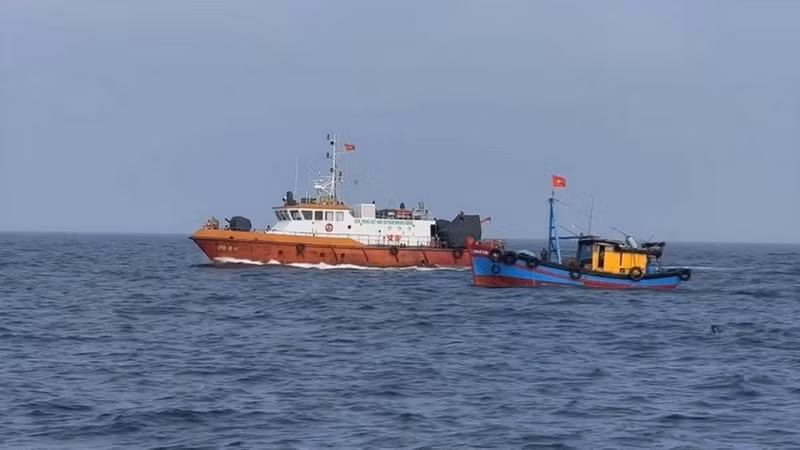 Quang Tri refuerza acciones para levantar “tarjeta amarilla” impuesta sobre el sector pesquero vietnamita. (Foto: VNA)