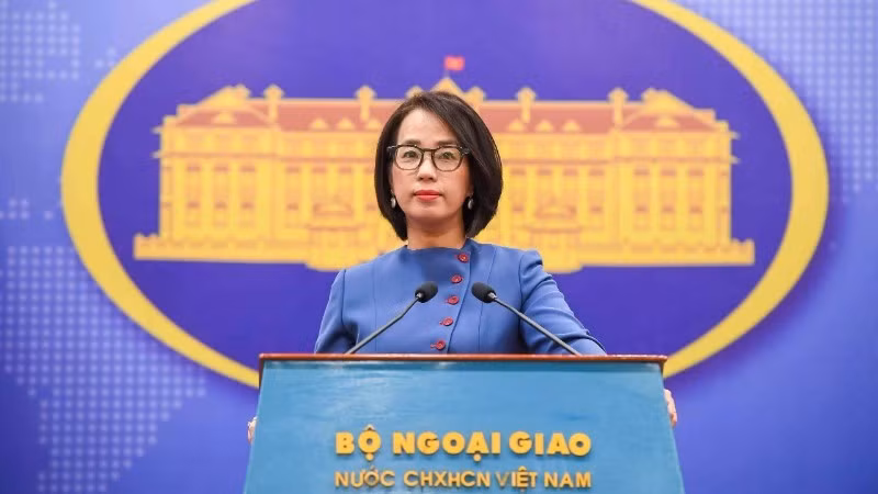 La portavoz del Ministerio de Relaciones Exteriores de Vietnam, Pham Thu Hang. (Foto: Ministerio de Relaciones Exteriores de Vietnam)