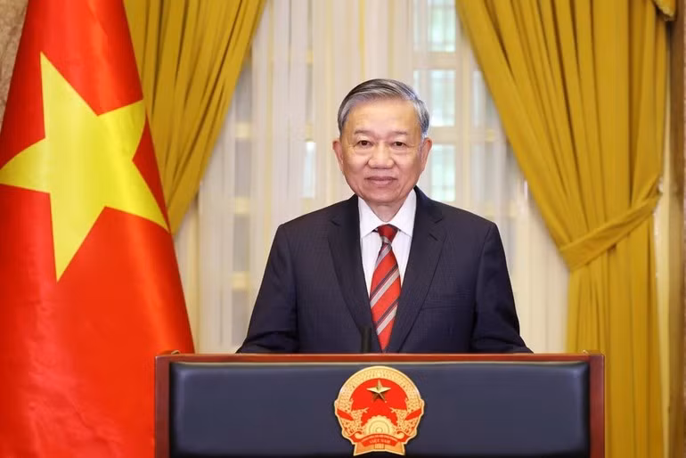 El secretario general del Partido Comunista de Vietnam, To Lam. (Foto: VNA)