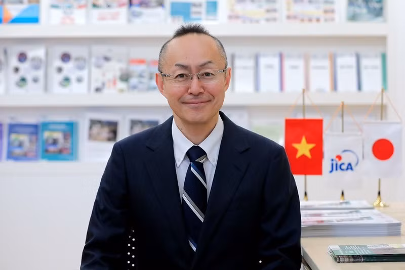 Kobayashi Yosuke, representante jefe de la JICA Vietnam. (Foto: JICA Vietnam)