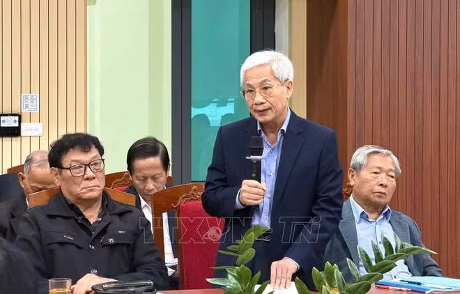 El profesor y doctor Dao Xuan Hoc, presidente de la Asociación de Riego de Vietnam. (Foto: VNA)