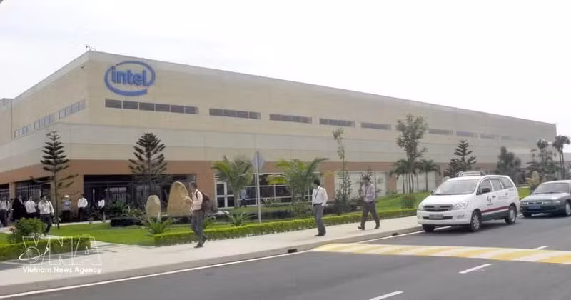 La fábrica Intel Products Vietnam en el Parque de Alta Tecnología de Ciudad Ho Chi Minh. (Foto: VNA)