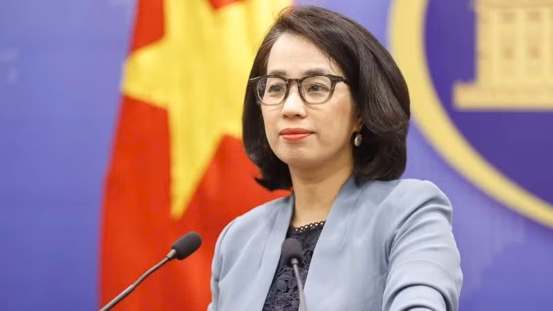 La portavoz del Ministerio de Relaciones Exteriores de Vietnam, Pham Thu Hang. (Foto: Ministerio de Relaciones Exteriores de Vietnam)