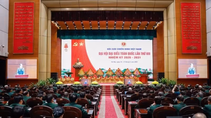 Inauguración del VIII Congreso Nacional de la Asociación de Veteranos de Guerra de Vietnam. (Foto: Duy Linh)