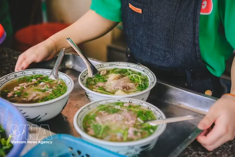 Pho Bo, plato típico de Vietnam. (Foto: VNA)