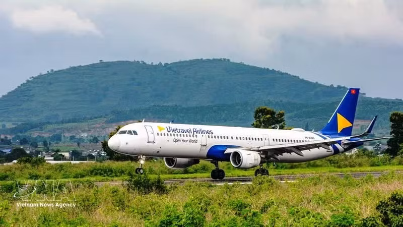 Un avión de Vietravel Airlines. (Foto: VNA)