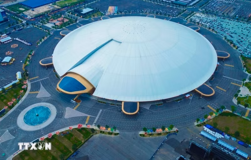 La Feria Nacional de Primavera 2026 se llevará a cabo a principios de febrero en el Centro de Exposiciones de Vietnam, en Hanói. (Foto: VNA)