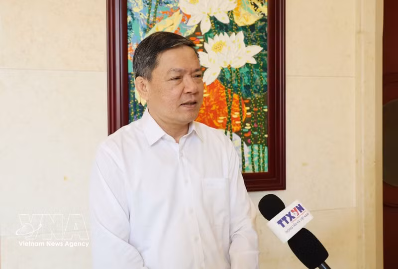 Nong Duc Lai, consejero comercial de la Embajada de Vietnam en China. (Foto: VNA)