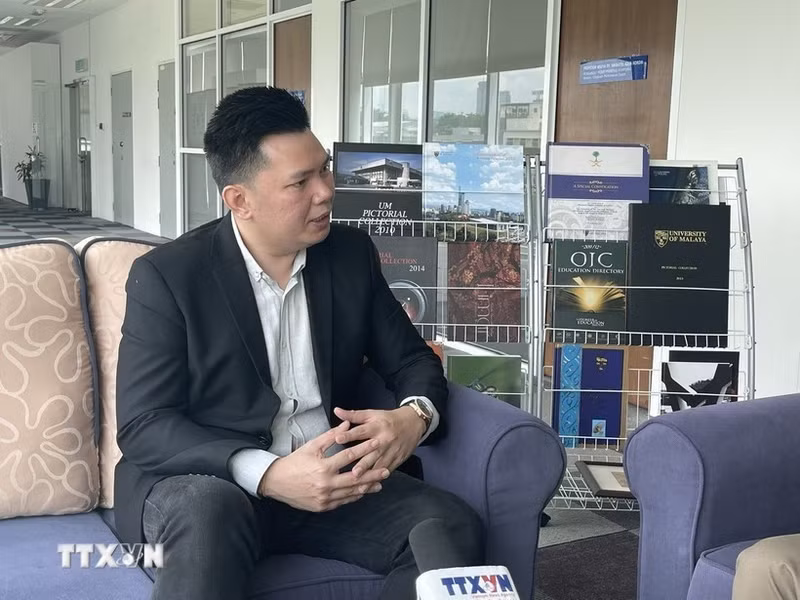 El analista en política exterior y seguridad de la Universidad de Malaya, Collins Chong Yew Keat. (Foto: VNA)