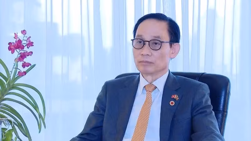 El ministro de Relaciones Exteriores de Vietnam, Le Hoai Trung. (Foto: Nhan Dan)