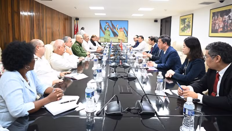 En la cita. (Foto: VNA)
