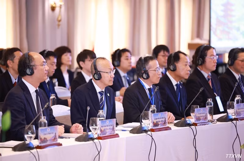 Ejecutivos de empresas japonesas asentadas en Vietnam.