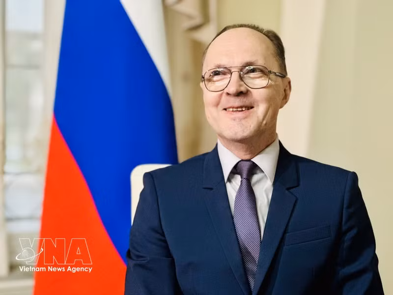 El embajador de Rusia en Vietnam, Gennady Bezdetko. (Foto: VNA)