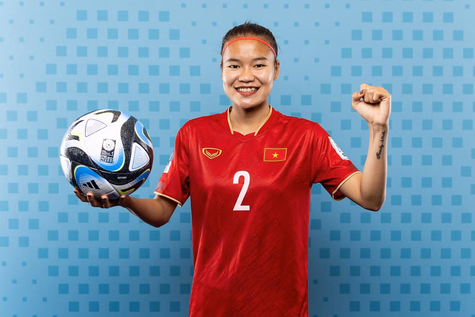 Defensora Luong Thi Thu Thuong (Club de fútbol femenino de Carbón y Minerales de Vietnam)