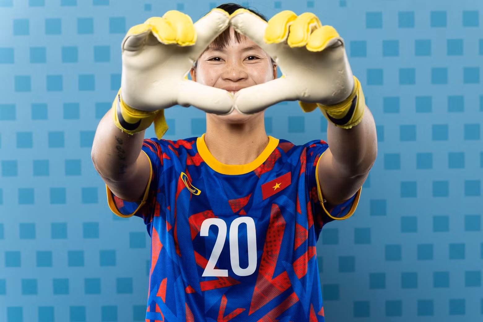 Arquera Khong Thi Hang (Club de fútbol femenino de Carbón y Minerales de Vietnam)